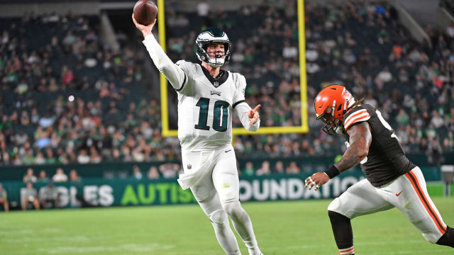 Eagles QB Tanner McKee